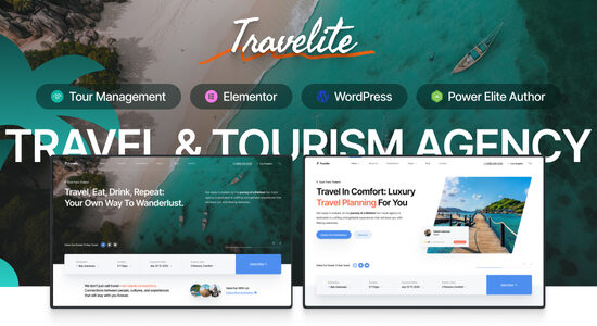 Travelite - Chủ đề WordPress cho công ty lữ hành & du lịch