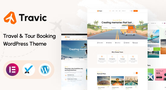 Travic - Chủ đề WordPress của Công ty lữ hành & du lịch