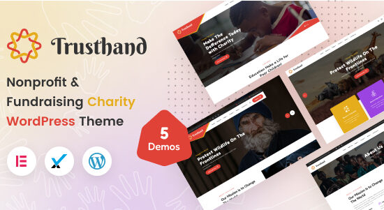 Trusthand - Chủ đề WordPress từ thiện + RTL