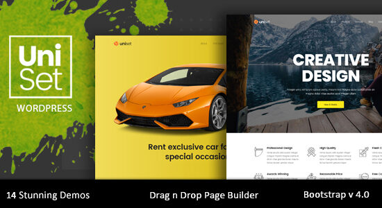 UniSet - Chủ đề WordPress trang đích