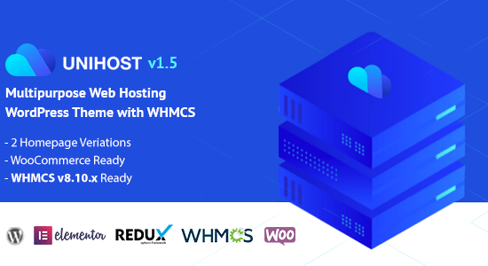 Unihost | Chủ đề WordPress lưu trữ đa năng