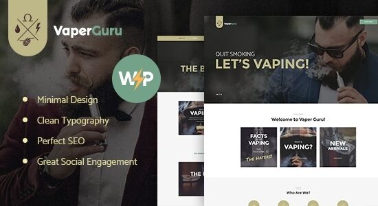 VaperGuru - Cộng đồng Vapers & Chủ đề WordPress Cửa hàng thuốc lá