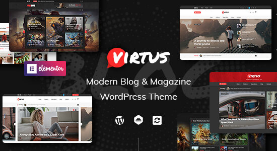 Virtus - Chủ đề WordPress cho Blog & Tạp chí hiện đại