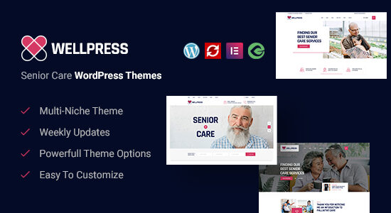 WellPress - Chủ đề WordPress chăm sóc người cao tuổi