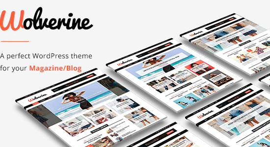 Wolverine - Chủ đề WordPress cho tạp chí và blog