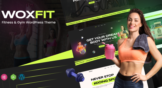 WoxFit - Chủ đề WordPress về thể dục & phòng tập thể dục