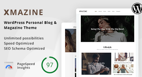 Xmazine - Chủ đề blog cá nhân & tạp chí WordPress