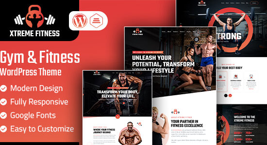 Xtreme Fitness | Chủ đề WordPress về phòng tập thể dục & thể hình