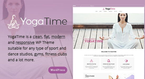 Yoga Time - Chủ đề WordPress đáp ứng