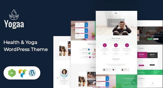 Yogaa – Chủ đề WordPress về vẻ đẹp khỏe mạnh