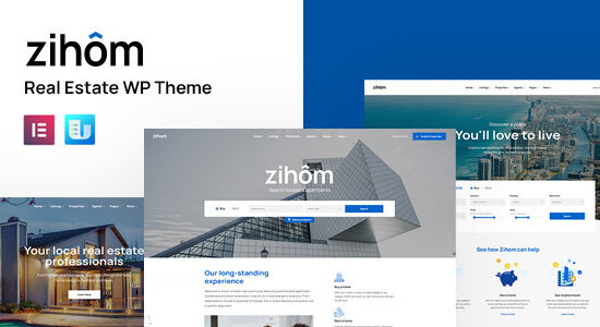 Zihom - Chủ đề WordPress về bất động sản