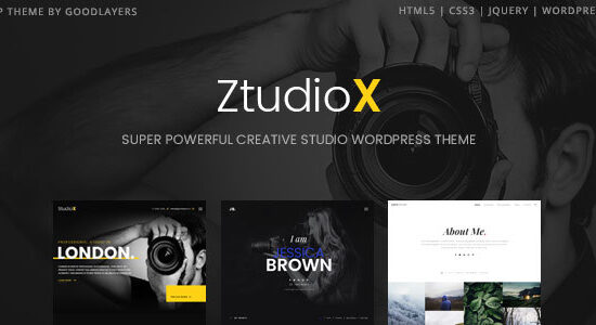 Zstudio X - Nhiếp ảnh WordPress