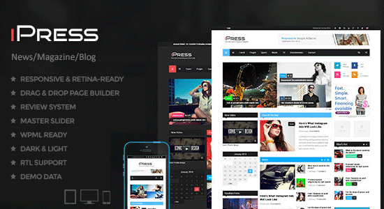 iPress - Chủ đề Wordpress cho Blog/Tạp chí/Tin tức