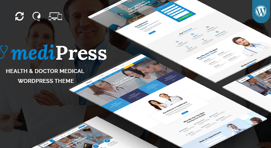 mediPress - Chủ đề WordPress về sức khỏe và bác sĩ