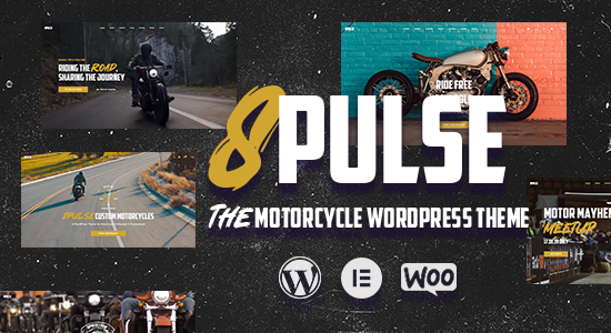 8Pulse - Chủ đề WordPress về xe máy