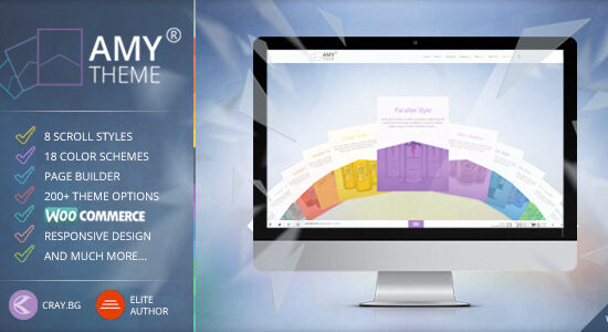 AMY - Theme WordPress đa năng sáng tạo