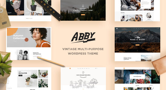 Abby – Chủ đề WordPress đa mục đích cổ điển