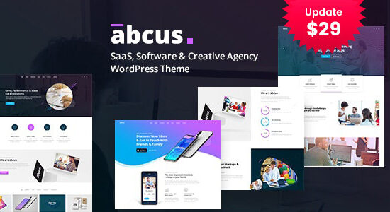 Abcus - Chủ đề WordPress khởi động ứng dụng & SaaS