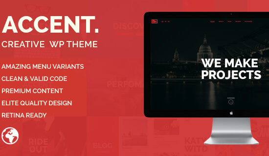 Accent — Chủ đề WordPress đáp ứng sáng tạo