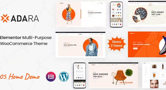 Adara - Chủ đề WooC Commerce đa năng Elementor