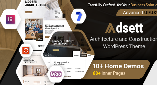 Adsett - Chủ đề WordPress về kiến ​​trúc