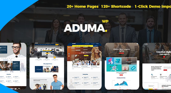 Aduma - Chủ đề WordPress Tư vấn, Tài chính