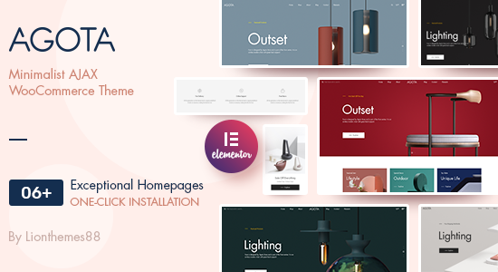 Agota - Chủ đề phần tử WordPress WooC Commerce