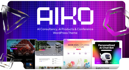 Aiko - Theme WordPress tư vấn AI