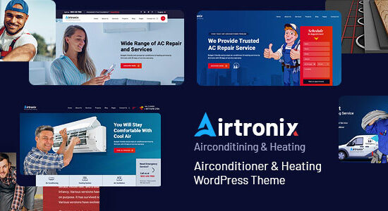 Airtronix - Chủ đề WP thợ sửa ống nước và sửa chữa HVAC