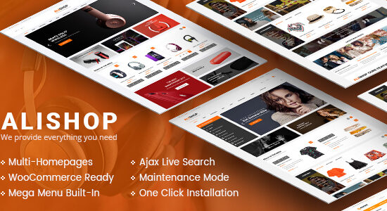 AliShop - Chủ đề WordPress WooC Commerce đa năng