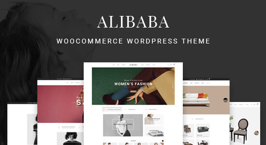 Alibaba - Chủ đề WordPress mua sắm và nội thất WooC Commerce