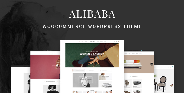 Alibaba - Chủ đề WordPress mua sắm và nội thất WooC Commerce