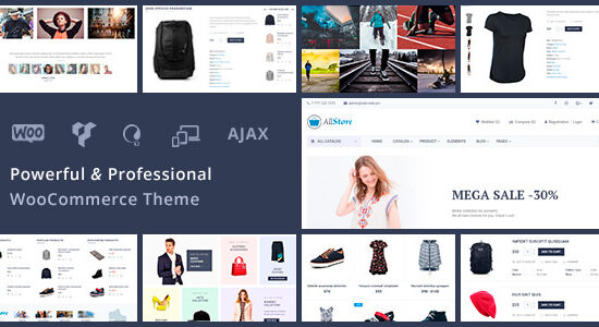 AllStore - Chủ đề cửa hàng WordPress phổ biến cho WooC Commerce