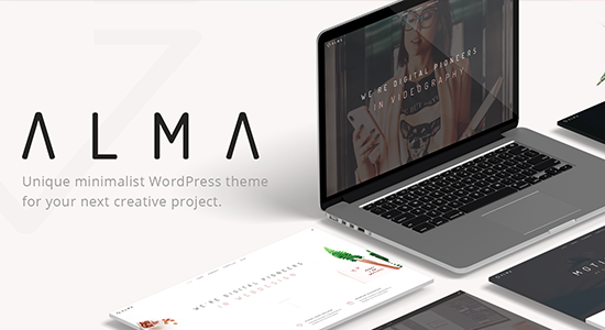 Alma - Chủ đề WordPress đa dụng tối giản