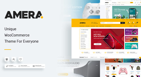 Amera - Chủ đề WordPress WooC Commerce kỹ thuật số