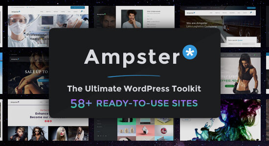 Ampster | Chủ đề WordPress sáng tạo cho trang web doanh nghiệp