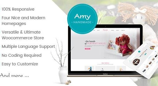 Amy Handmade - Chủ đề WordPress dành cho blog và mua sắm