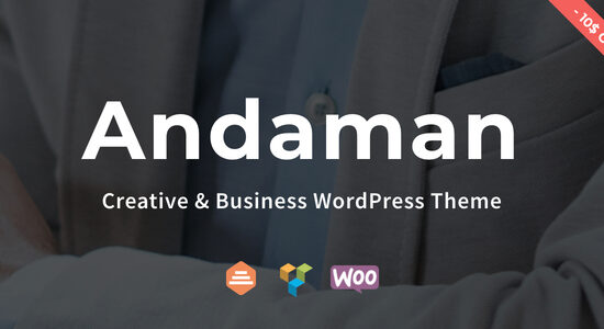 Andaman - Chủ đề WordPress sáng tạo và kinh doanh