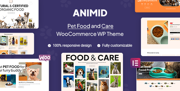 Animid - Chủ đề WooC Commerce của Pet Shop