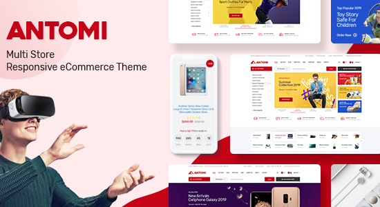 Antomi - Chủ đề đa năng cho WooC Commerce WordPress