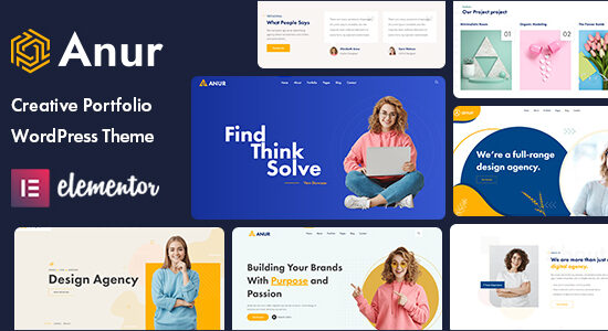Anur - Chủ đề WordPress danh mục đầu tư