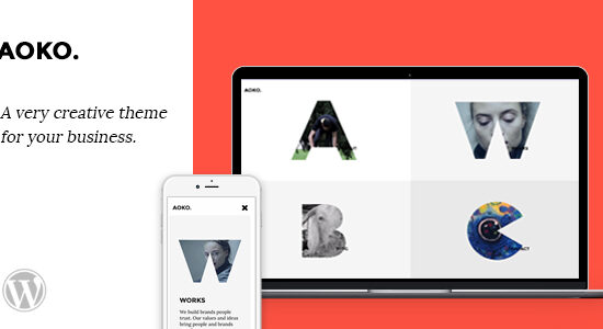 Aoko - Chủ đề WordPress sáng tạo