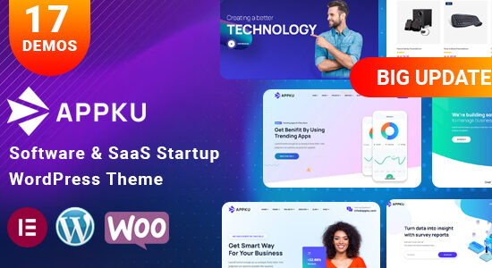 Appku - Trang đích WordPress