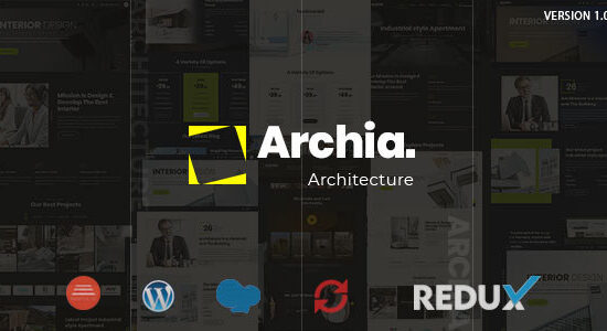 Archia - Chủ đề WordPress về Kiến trúc & Nội thất