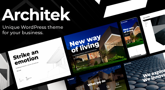 Architek - Chủ đề WordPress đa khái niệm đáp ứng