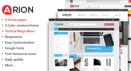 Arion - Chủ đề WordPress đa năng đáp ứng