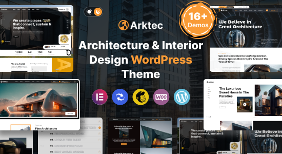 Arktec - Chủ đề WordPress về kiến ​​trúc