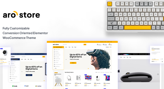 Arostore – Cửa hàng điện tử WooC Commerce WordPress Theme
