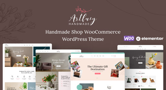 Artfusy – Chủ đề WordPress của cửa hàng thủ công & thủ công