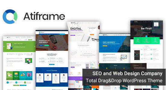 Atiframe - Chủ đề WordPress của Công ty SEO và Thiết kế Web